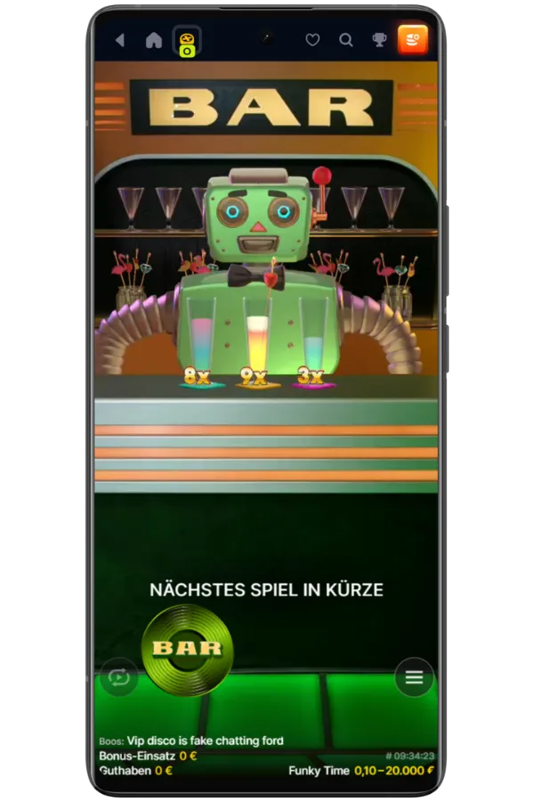 Funky Time Bonus Game