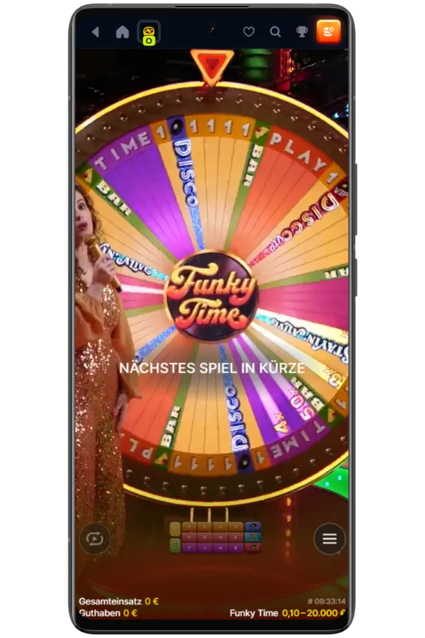 Funky Time Live Casino