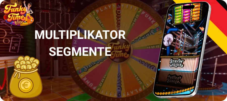 Multiplikator Segmente Funky Time
